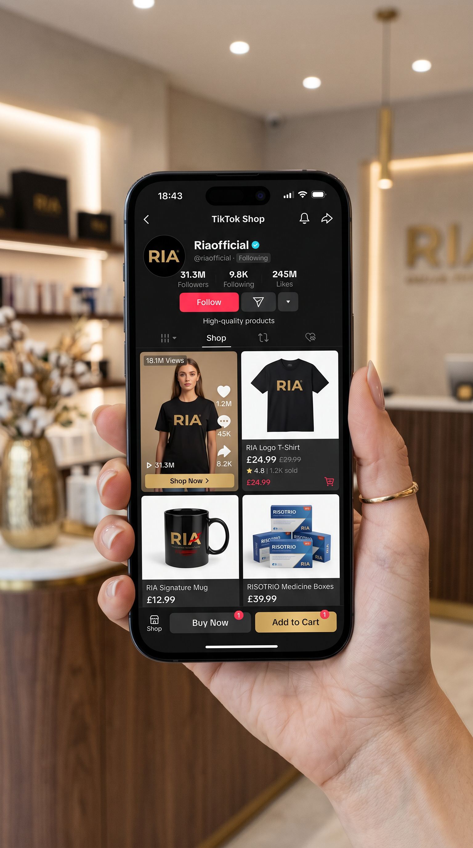 TikTok Shop RIA